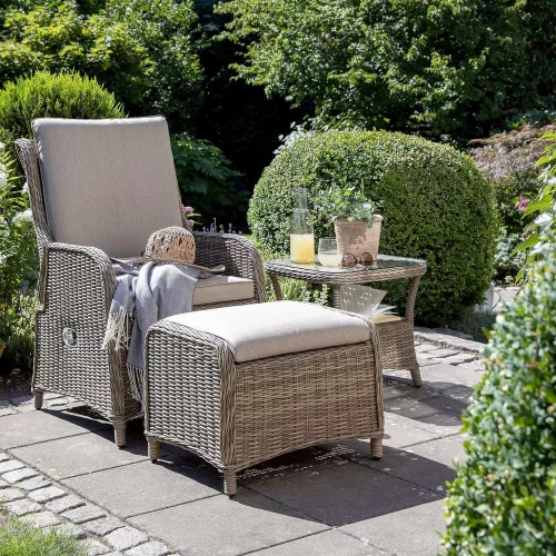 Alma outdoor pouf