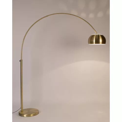 Bow floor lamp