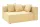 Muki garden sofa right end module