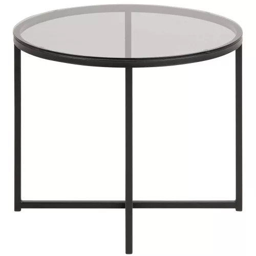 Cross lamp table