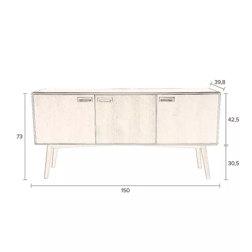 Juju sideboard, high