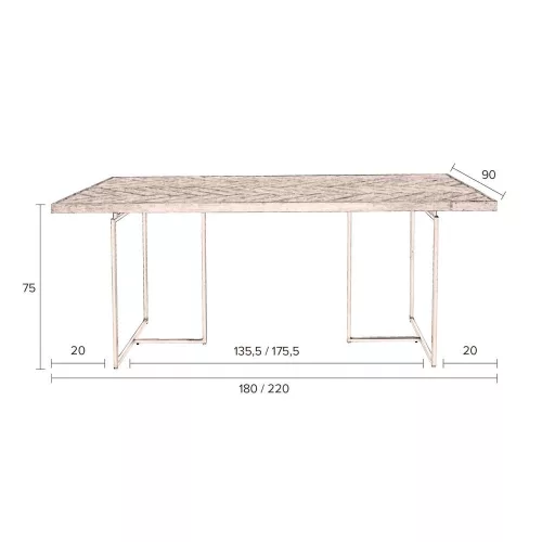 Class dining table