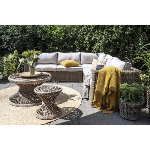 Calvi kerti kanapé, karfás záró modul