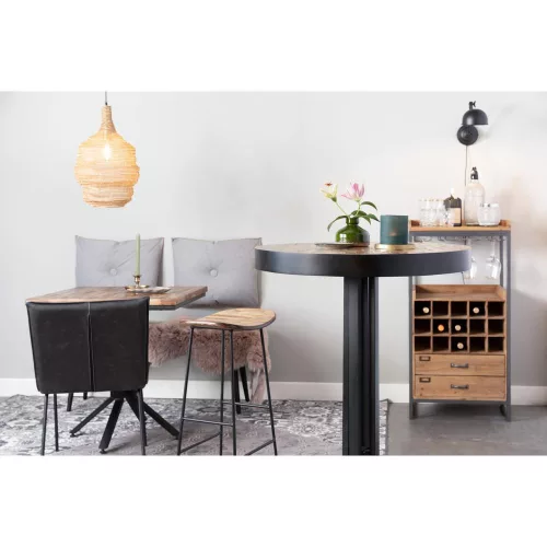 Tangle design counter stool