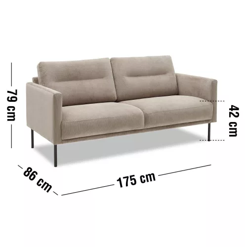 Larvik 2 személyes kanapé