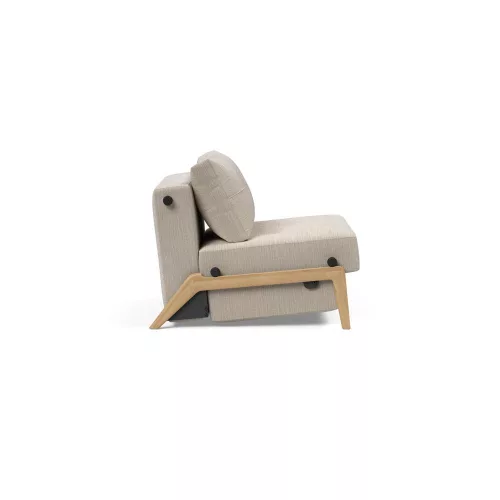 Cubed 90 wood armchair