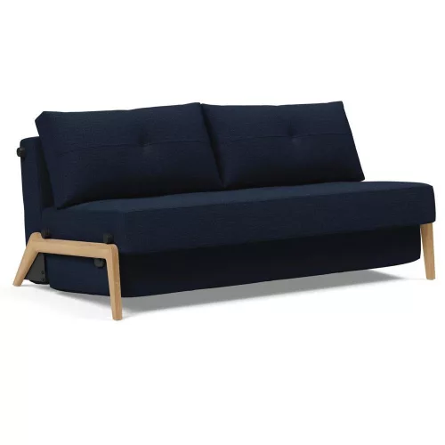 Cubed 160 wood sofa bed