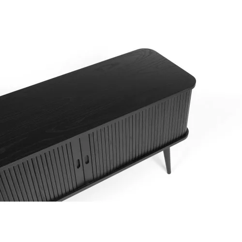 Barbier cabinet with sliding doors