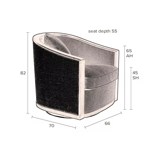 Amaron lounge armchair