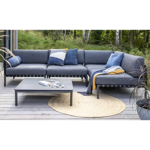 Horizon modular outdoor sofa middle module