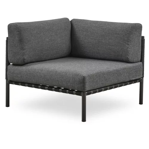 Horizon modular outdoor sofa, corner module