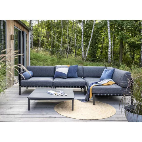 Horizon modular outdoor sofa, corner module