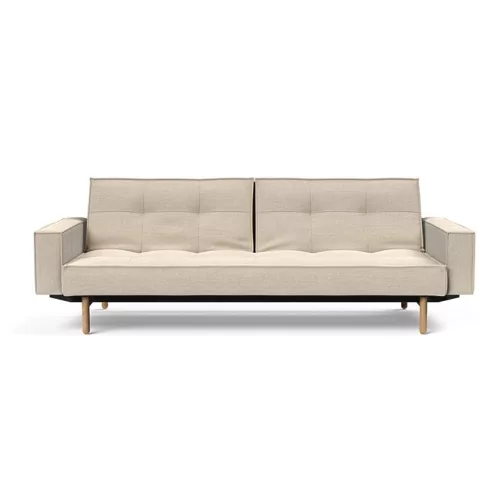 Splitback karfás ágyazható kanapé