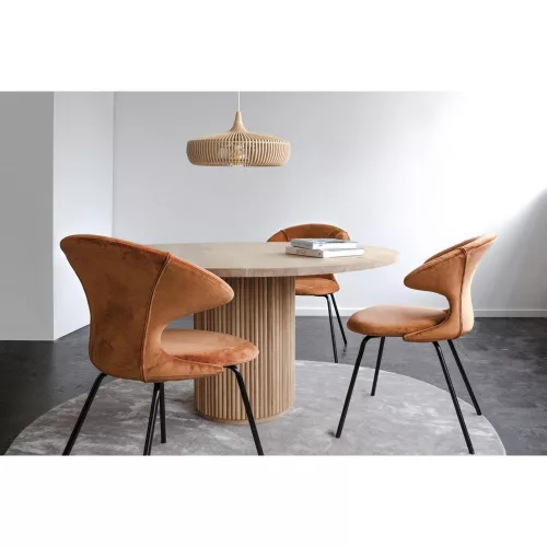 Clava Dine wood lamp shade