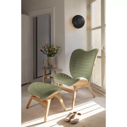 Clava Up Wood wall lamp