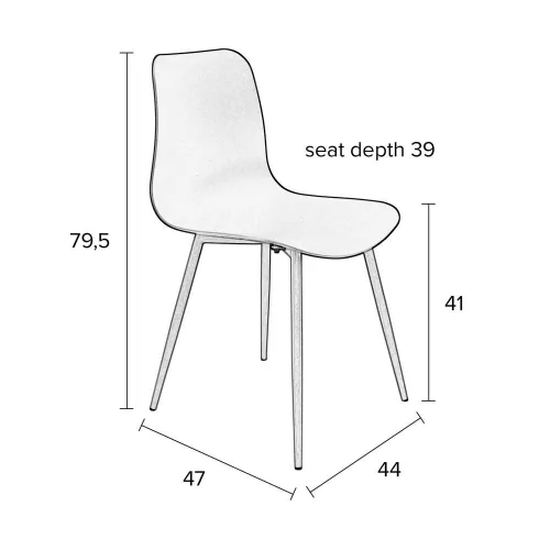 Leon design szék
