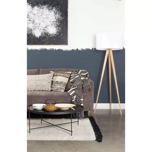 Tripod Wood floor lamp