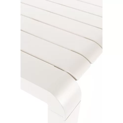 Vondel kerti pad, fehér, 175x45 cm