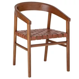 Vitus design étkezőszék, barna bőr