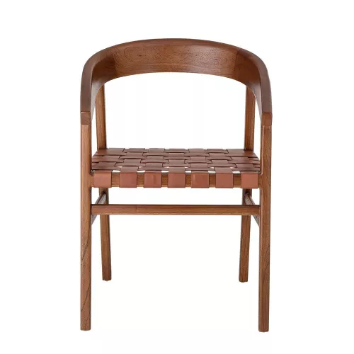 Vitus design étkezőszék, barna bőr
