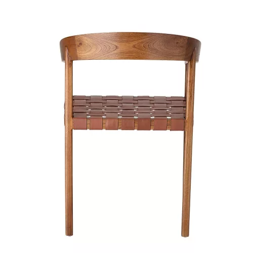 Vitus design étkezőszék, barna bőr