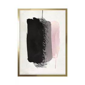 Black gray and pink spot picture