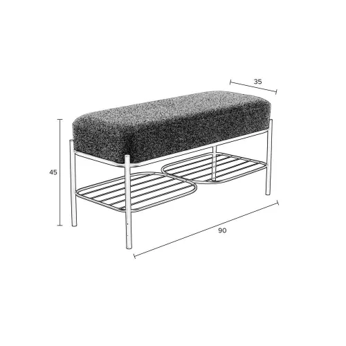 Milou bench