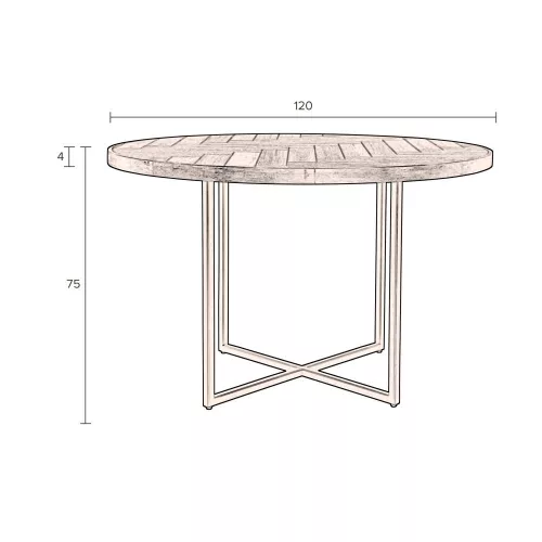 Class dining table