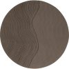 Mora vászonkép, taupe, D80 cm