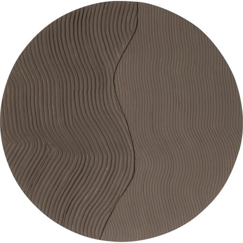 Mora vászonkép, taupe, D80 cm
