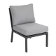 Samvaro High garden sofa middle module
