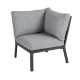 Samvaro High garden sofa corner module