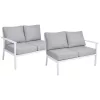 Samvaro High garden sofa end module