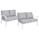 Samvaro High garden sofa end module