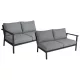 Samvaro Low Garden Sofa End Module