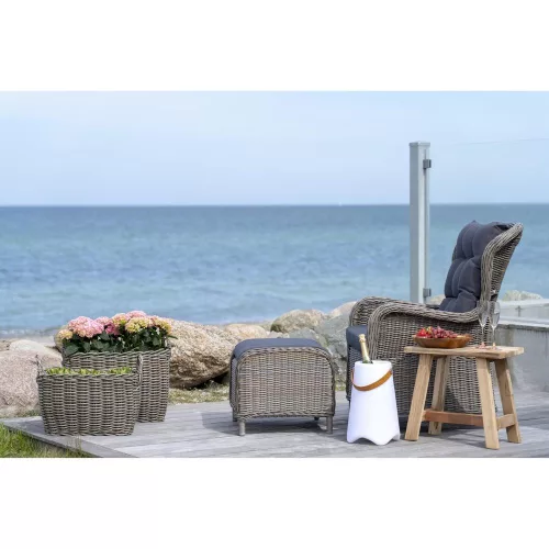 Bristol wine cooler, rechargeable LED