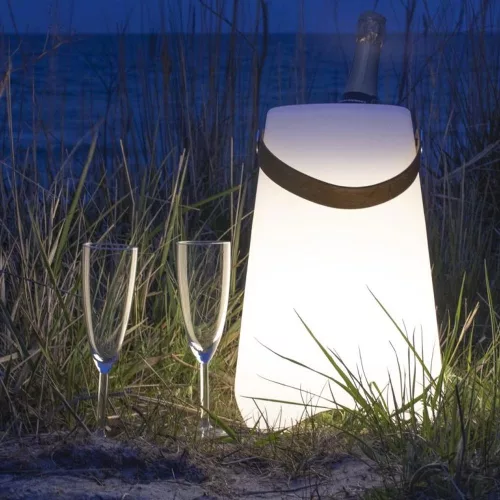 Bristol wine cooler, rechargeable LED