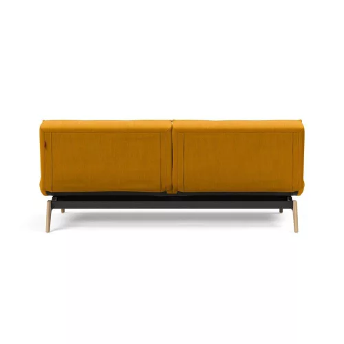 Splitback Eik sofa bed, oak