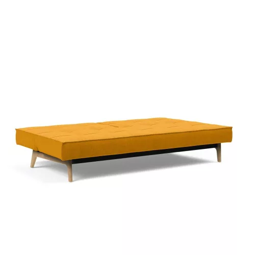 Splitback Eik sofa bed, oak