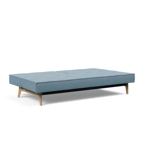Splitback Eik sofa bed, oak