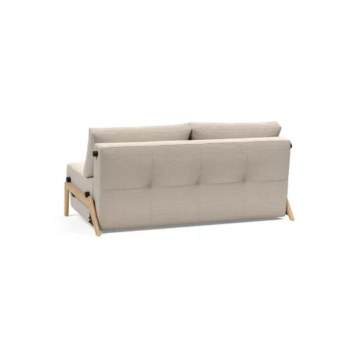 Cubed 160 wood sofa bed