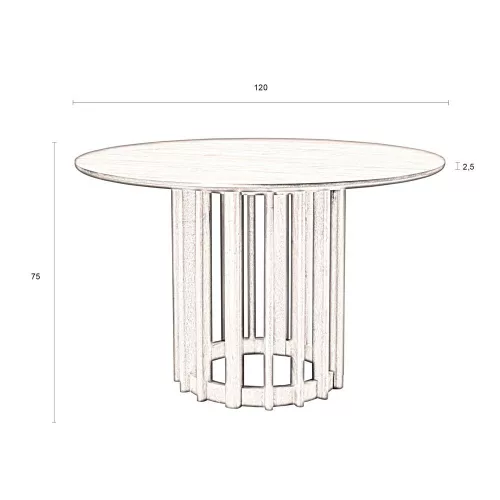Barlet dining table