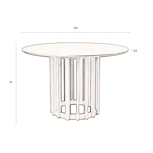 Barlet dining table