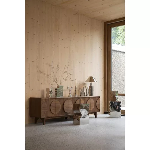 Groove chest of drawers