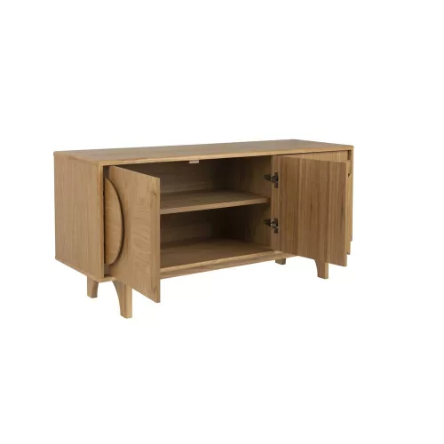 Groove chest of drawers