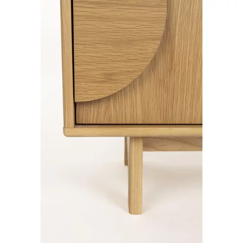 Groove chest of drawers