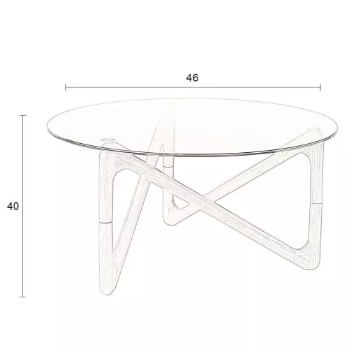 Naia dohányzóasztal