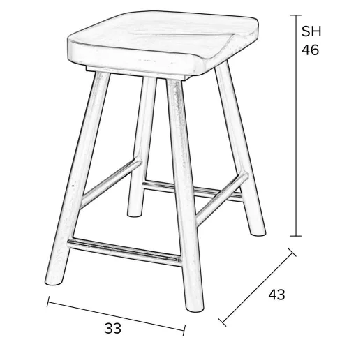 Stool Vander design chair