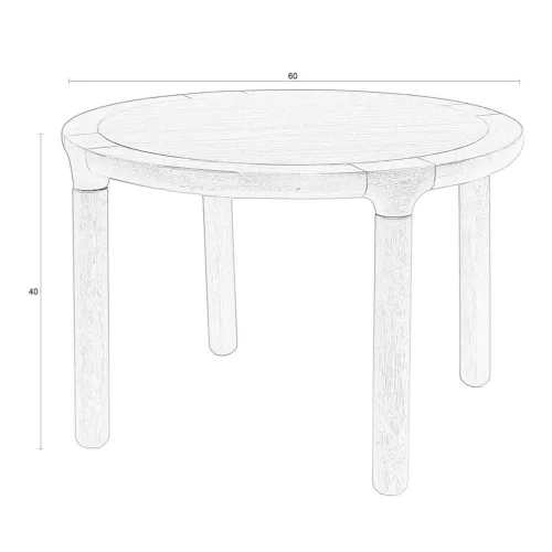 Storm dohányzóasztal