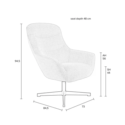 Yuki design armchair